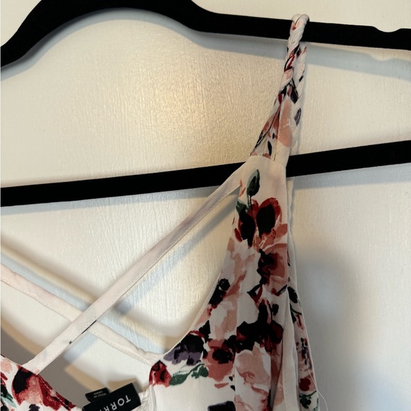 Torrid white floral maxi dress - Picture 6 of 7